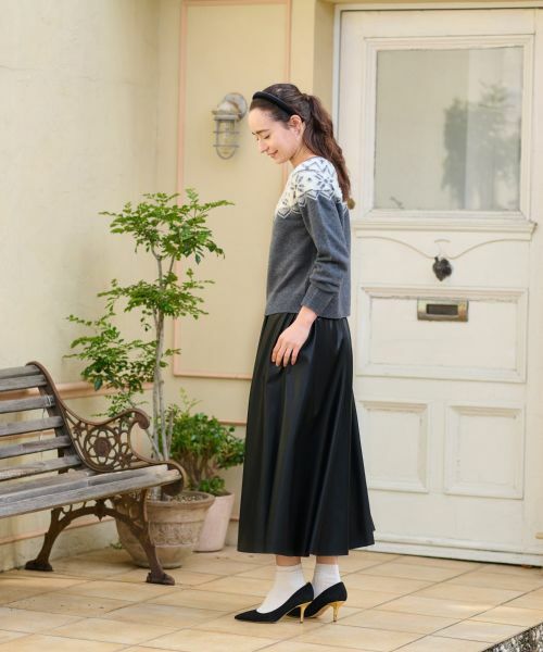 CARA O CRUZ / キャラ・オ・クルス ニット・セーター | ノルディック柄ニット【CoC by CARA O CRUZ】 | 詳細12