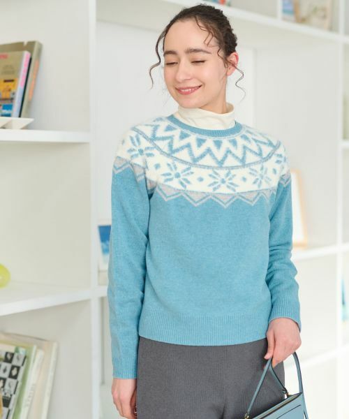 CARA O CRUZ / キャラ・オ・クルス ニット・セーター | ノルディック柄ニット【CoC by CARA O CRUZ】 | 詳細16