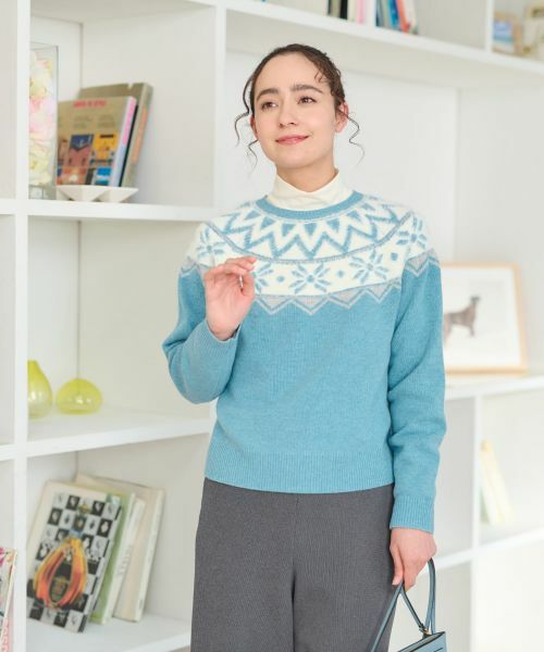 CARA O CRUZ / キャラ・オ・クルス ニット・セーター | ノルディック柄ニット【CoC by CARA O CRUZ】 | 詳細19