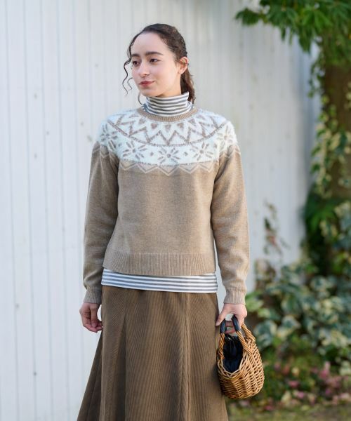 CARA O CRUZ / キャラ・オ・クルス ニット・セーター | ノルディック柄ニット【CoC by CARA O CRUZ】 | 詳細23