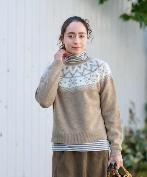 CARA O CRUZ / キャラ・オ・クルス ニット・セーター | ノルディック柄ニット【CoC by CARA O CRUZ】 | 詳細24