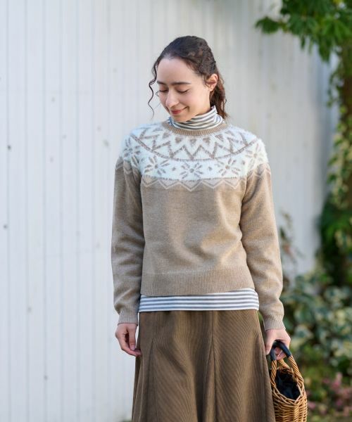 CARA O CRUZ / キャラ・オ・クルス ニット・セーター | ノルディック柄ニット【CoC by CARA O CRUZ】 | 詳細26