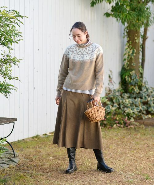 CARA O CRUZ / キャラ・オ・クルス ニット・セーター | ノルディック柄ニット【CoC by CARA O CRUZ】 | 詳細28