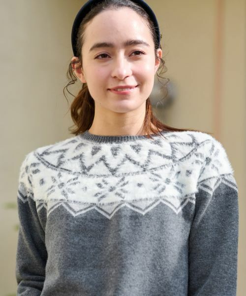 CARA O CRUZ / キャラ・オ・クルス ニット・セーター | ノルディック柄ニット【CoC by CARA O CRUZ】 | 詳細30