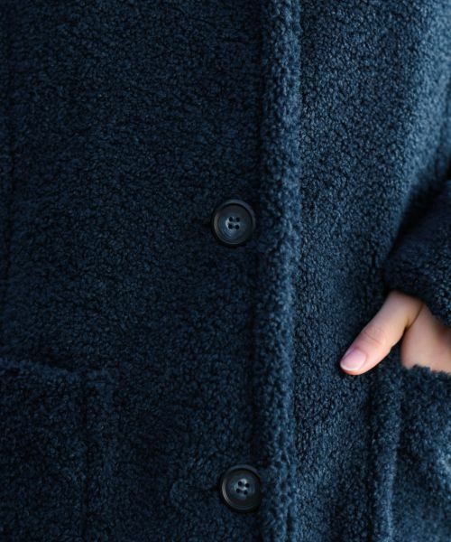 CARA O CRUZ / キャラ・オ・クルス その他アウター | もこもこフーデットコート【CoC by CARA O CRUZ】【あったか】 | 詳細29