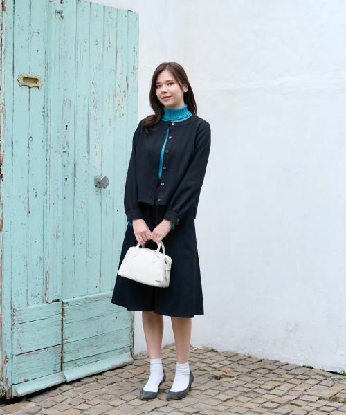 CARA O CRUZ / キャラ・オ・クルス シャツ・ブラウス | ノーカラーブラウス【セットアップ】 | 詳細13