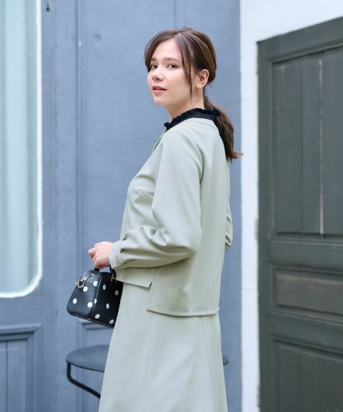 CARA O CRUZ / キャラ・オ・クルス シャツ・ブラウス | ノーカラーブラウス【セットアップ】 | 詳細17