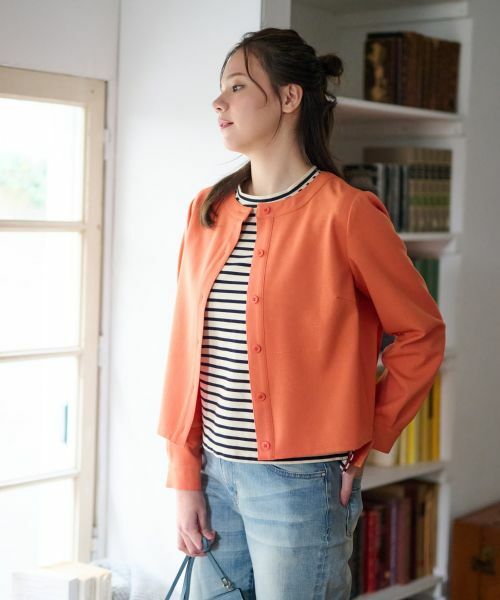 CARA O CRUZ / キャラ・オ・クルス シャツ・ブラウス | ノーカラーブラウス【セットアップ】 | 詳細2