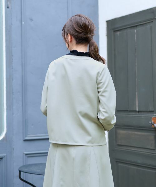 CARA O CRUZ / キャラ・オ・クルス シャツ・ブラウス | ノーカラーブラウス【セットアップ】 | 詳細22