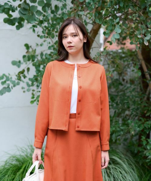 CARA O CRUZ / キャラ・オ・クルス シャツ・ブラウス | ノーカラーブラウス【セットアップ】 | 詳細28