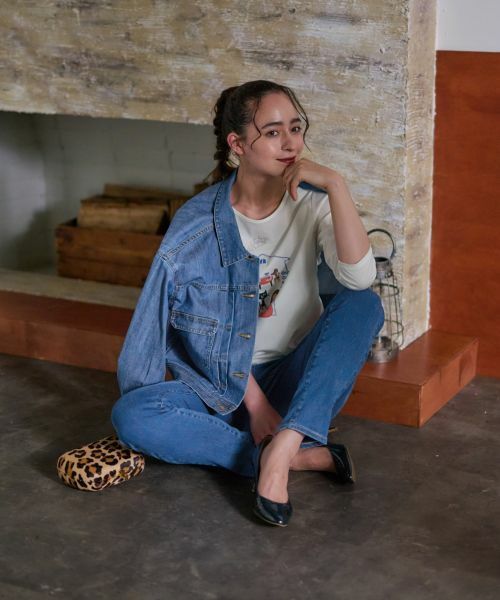 CARA O CRUZ / キャラ・オ・クルス デニムパンツ | のびのびスリムデニム【産地ナブル】 | 詳細10