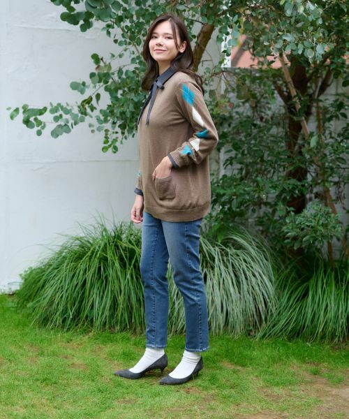 CARA O CRUZ / キャラ・オ・クルス デニムパンツ | のびのびスリムデニム【産地ナブル】 | 詳細2