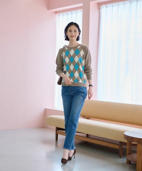 CARA O CRUZ / キャラ・オ・クルス デニムパンツ | のびのびスリムデニム【産地ナブル】 | 詳細23