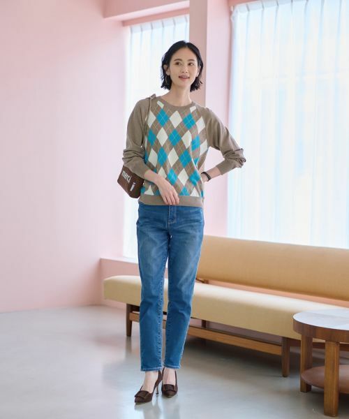 CARA O CRUZ / キャラ・オ・クルス デニムパンツ | のびのびスリムデニム【産地ナブル】 | 詳細24