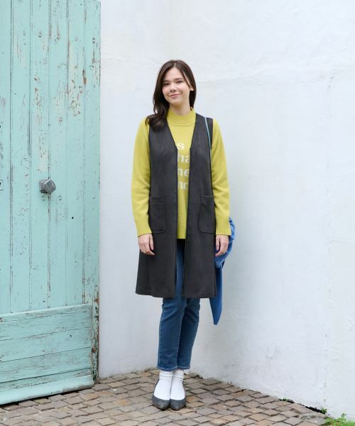 CARA O CRUZ / キャラ・オ・クルス デニムパンツ | のびのびスリムデニム【産地ナブル】 | 詳細3