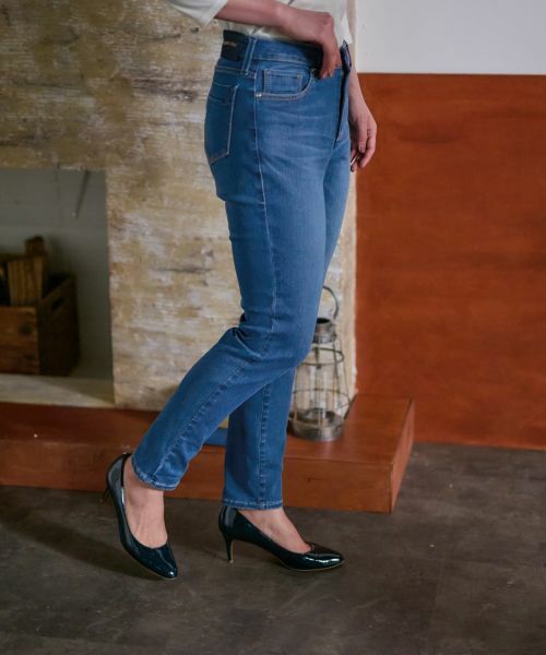 CARA O CRUZ / キャラ・オ・クルス デニムパンツ | のびのびスリムデニム【産地ナブル】 | 詳細7