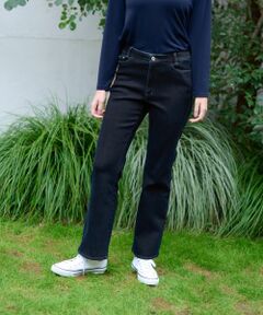 CARA O CRUZ / キャラ・オ・クルス その他パンツ | 【あったか】裏起毛のデニムジャージパンツ