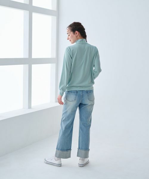 CARA O CRUZ / キャラ・オ・クルス カットソー | 洗える ハイネックカットソー | 詳細12