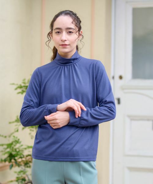 CARA O CRUZ / キャラ・オ・クルス カットソー | 洗える ハイネックカットソー | 詳細13