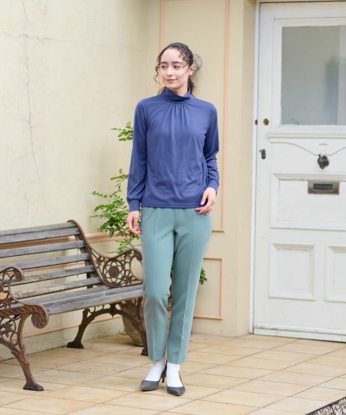 CARA O CRUZ / キャラ・オ・クルス カットソー | 洗える ハイネックカットソー | 詳細17