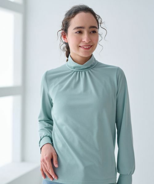 CARA O CRUZ / キャラ・オ・クルス カットソー | 洗える ハイネックカットソー | 詳細2