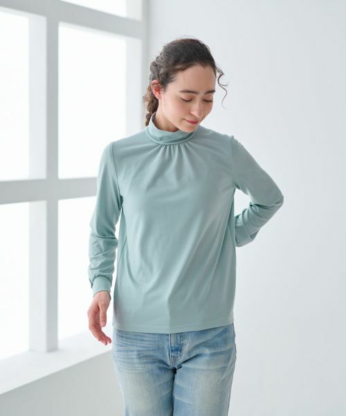 CARA O CRUZ / キャラ・オ・クルス カットソー | 洗える ハイネックカットソー | 詳細3