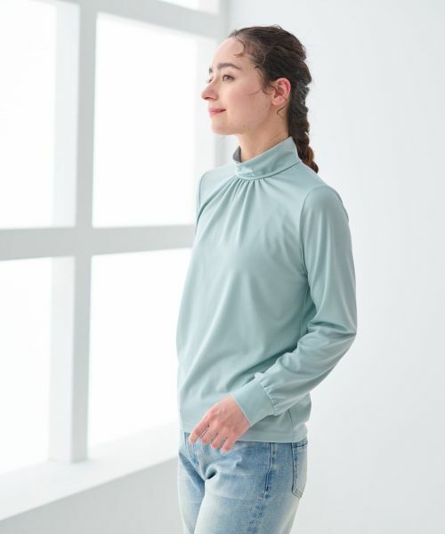 CARA O CRUZ / キャラ・オ・クルス カットソー | 洗える ハイネックカットソー | 詳細4