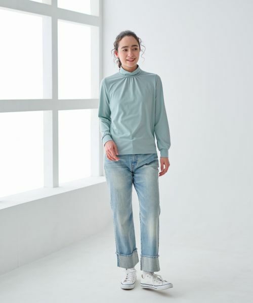 CARA O CRUZ / キャラ・オ・クルス カットソー | 洗える ハイネックカットソー | 詳細8