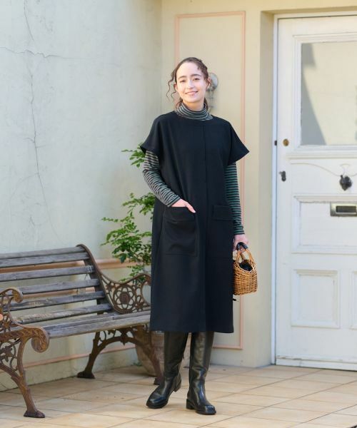 CARA O CRUZ / キャラ・オ・クルス ロング・マキシ丈ワンピース | ジャンパースカート | 詳細6