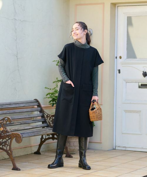 CARA O CRUZ / キャラ・オ・クルス ロング・マキシ丈ワンピース | ジャンパースカート | 詳細7