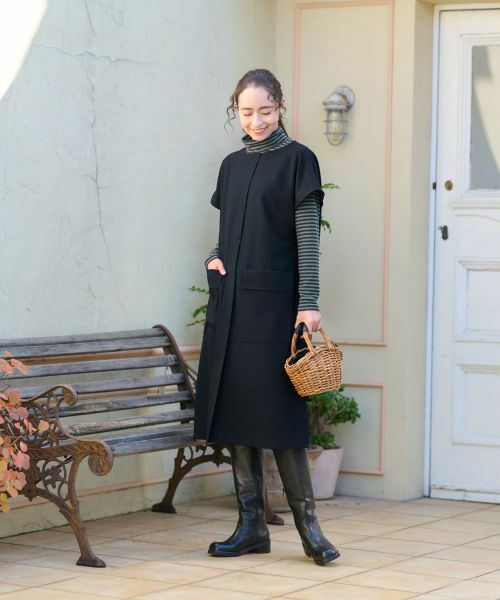 CARA O CRUZ / キャラ・オ・クルス ロング・マキシ丈ワンピース | ジャンパースカート | 詳細8