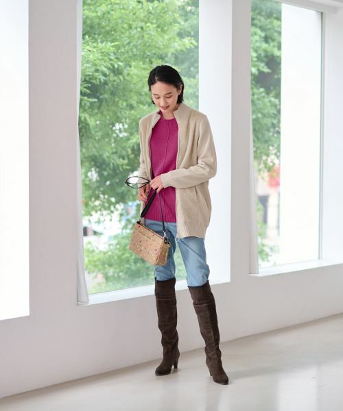 CARA O CRUZ / キャラ・オ・クルス カーディガン・ボレロ | もこもこジップアップカーディガン | 詳細15