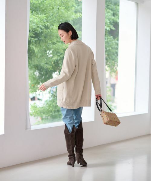 CARA O CRUZ / キャラ・オ・クルス カーディガン・ボレロ | もこもこジップアップカーディガン | 詳細21