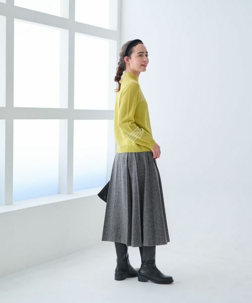 CARA O CRUZ / キャラ・オ・クルス ニット・セーター | スパンコールのボーダーニット【CoC by CARA O CRUZ】 | 詳細14