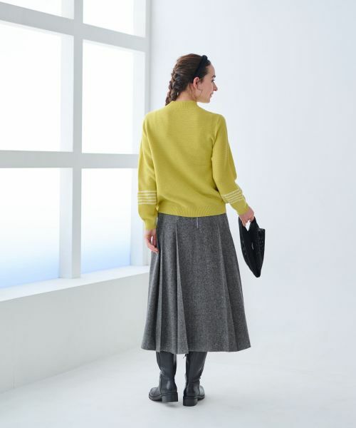 CARA O CRUZ / キャラ・オ・クルス ニット・セーター | スパンコールのボーダーニット【CoC by CARA O CRUZ】 | 詳細16