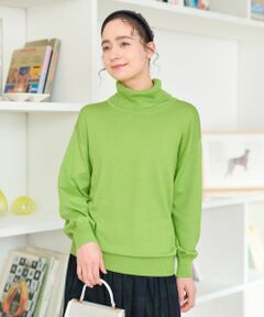 CARA O CRUZ / キャラ・オ・クルス ニット・セーター | 【質感がいい】タートルネックニット【CARIAGGI】