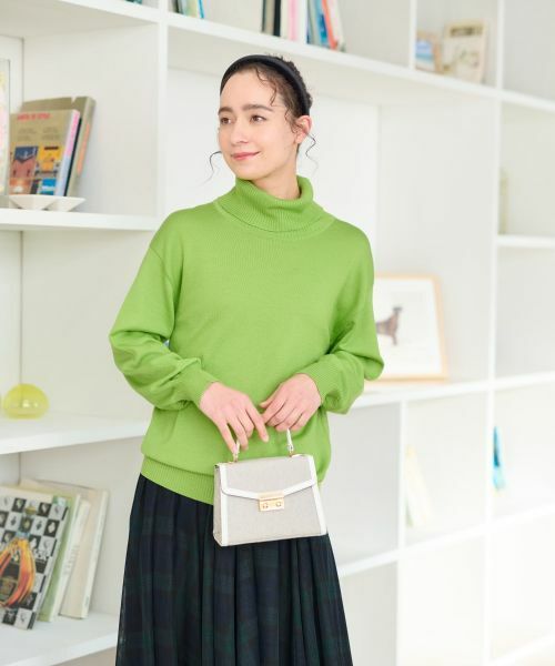 CARA O CRUZ / キャラ・オ・クルス ニット・セーター | 【質感がいい】タートルネックニット【CARIAGGI】 | 詳細2