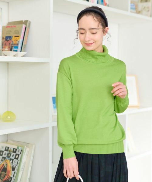 CARA O CRUZ / キャラ・オ・クルス ニット・セーター | 【質感がいい】タートルネックニット【CARIAGGI】 | 詳細3