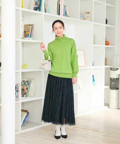 CARA O CRUZ / キャラ・オ・クルス ニット・セーター | 【質感がいい】タートルネックニット【CARIAGGI】 | 詳細6