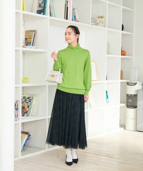 CARA O CRUZ / キャラ・オ・クルス ニット・セーター | 【質感がいい】タートルネックニット【CARIAGGI】 | 詳細7