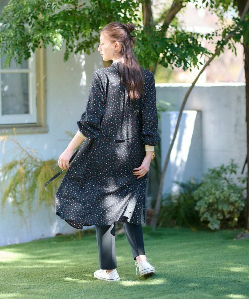 CARA O CRUZ / キャラ・オ・クルス ドレス | 洗える ベルト付き小花柄シャツワンピース【CoC by CARA O CRUZ】 | 詳細12