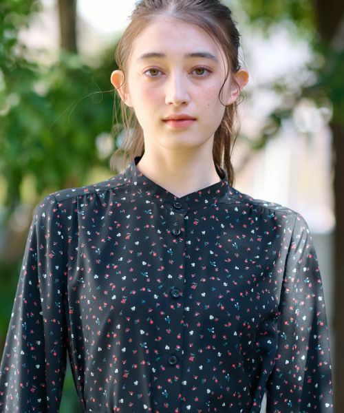 CARA O CRUZ / キャラ・オ・クルス ドレス | 洗える ベルト付き小花柄シャツワンピース【CoC by CARA O CRUZ】 | 詳細19