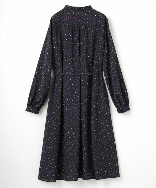 CARA O CRUZ / キャラ・オ・クルス ドレス | 洗える ベルト付き小花柄シャツワンピース【CoC by CARA O CRUZ】 | 詳細25