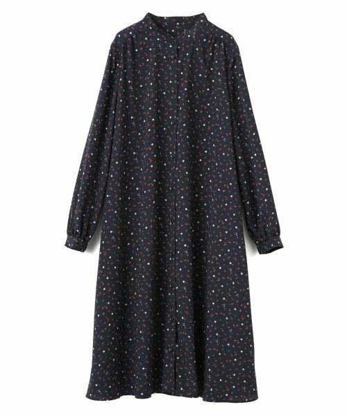 CARA O CRUZ / キャラ・オ・クルス ドレス | 洗える ベルト付き小花柄シャツワンピース【CoC by CARA O CRUZ】 | 詳細26