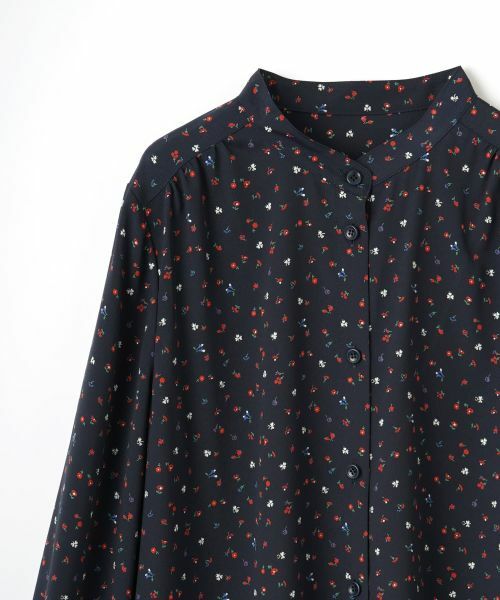 CARA O CRUZ / キャラ・オ・クルス ドレス | 洗える ベルト付き小花柄シャツワンピース【CoC by CARA O CRUZ】 | 詳細27