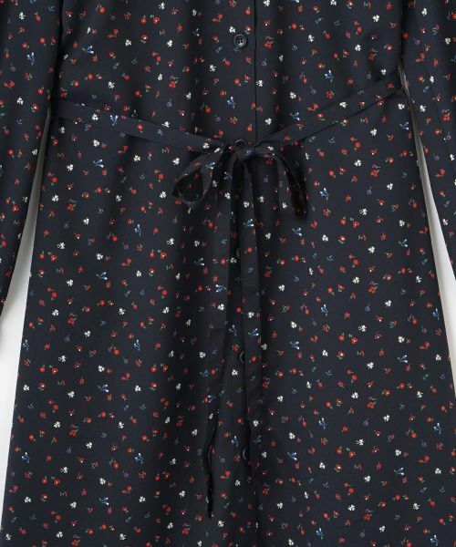 CARA O CRUZ / キャラ・オ・クルス ドレス | 洗える ベルト付き小花柄シャツワンピース【CoC by CARA O CRUZ】 | 詳細28