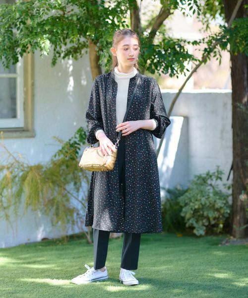 CARA O CRUZ / キャラ・オ・クルス ドレス | 洗える ベルト付き小花柄シャツワンピース【CoC by CARA O CRUZ】 | 詳細9