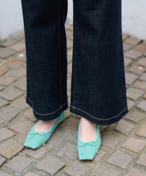 CARA O CRUZ / キャラ・オ・クルス デニムパンツ | 洗える ストレッチワイドデニム | 詳細21