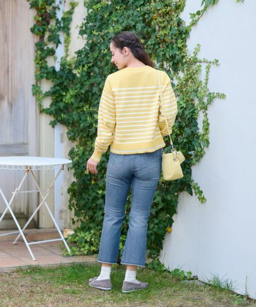 CARA O CRUZ / キャラ・オ・クルス カーディガン・ボレロ | 洗える ボーダーカ−ディガン | 詳細10