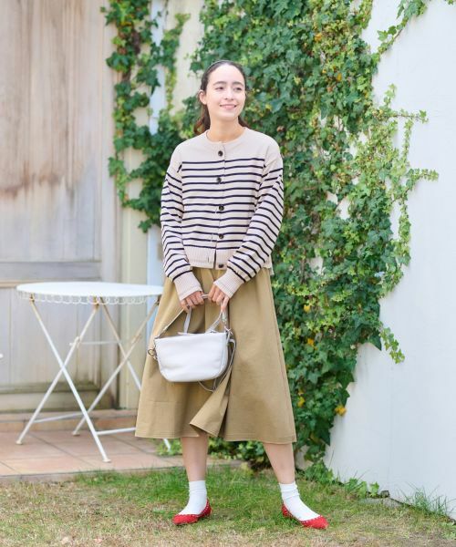 CARA O CRUZ / キャラ・オ・クルス カーディガン・ボレロ | 洗える ボーダーカ−ディガン | 詳細15